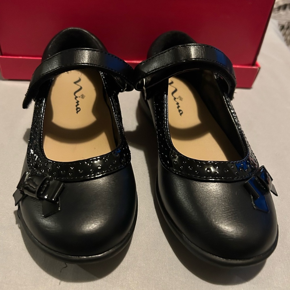 Nina P-Luna Black Nappa - Size 12 - new in box - never worn